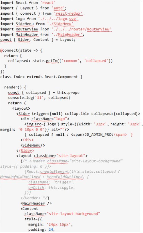 如何使用react+antd實現后臺管理系統(tǒng)的二級菜單4