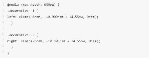 Clamp()、Max() 和 Min() CSS 函數(shù)的用例7